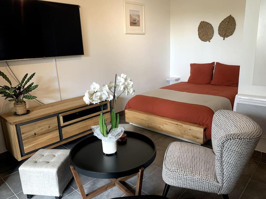 Grand Studio Avec Coin Nuit, Proche Mer Et Montagnes Roquebrune-sur Argens Ngoại thất bức ảnh